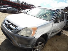 2002 Honda CR-V EX Silver 2.4L AT 4WD #A24878